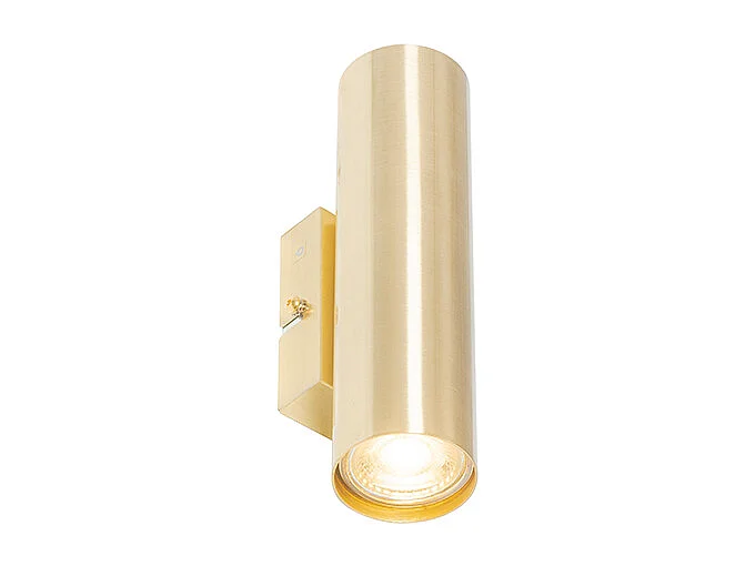 Applique murale moderne en laiton 2 lumières - Jeana