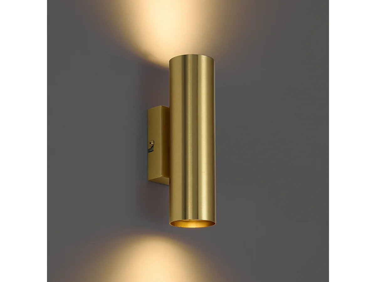 Applique murale moderne en laiton 2 lumières - Jeana