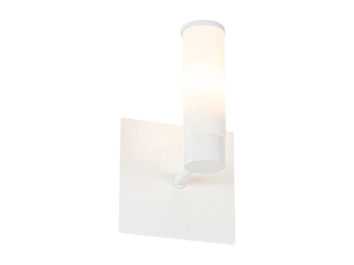 Applique murale de salle de bain moderne blanche IP44 - Bath