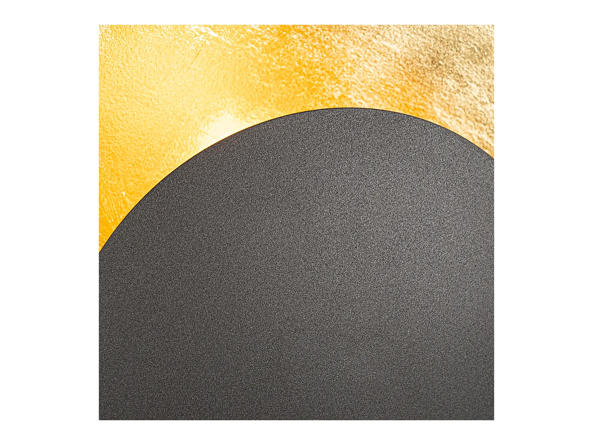 Applique Art Déco noire et dorée - Emilienne