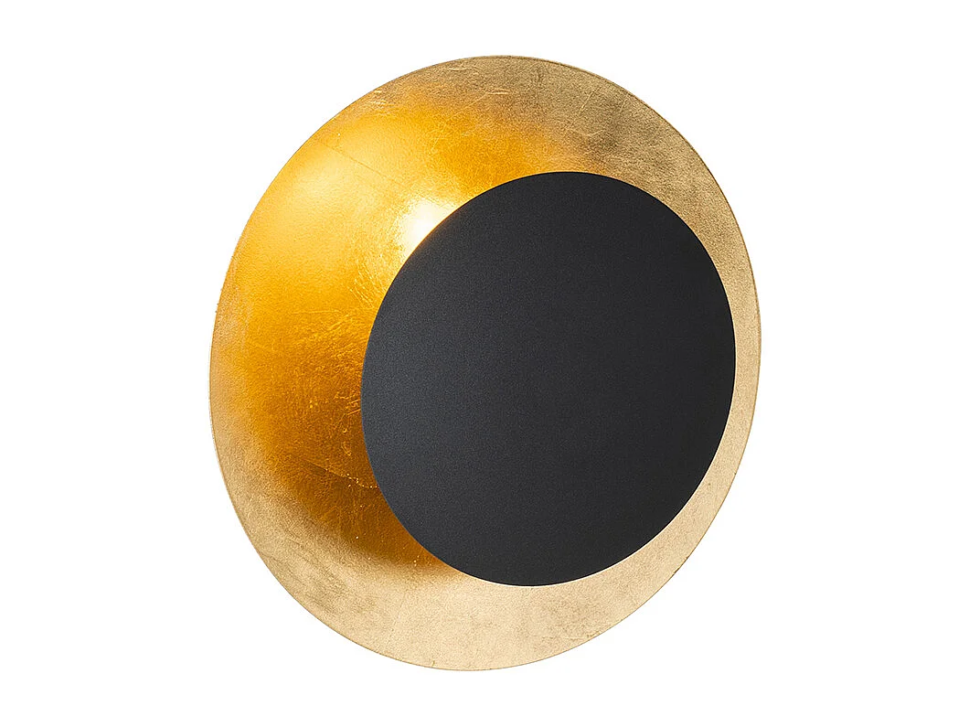 Applique Art Déco noire et dorée - Emilienne
