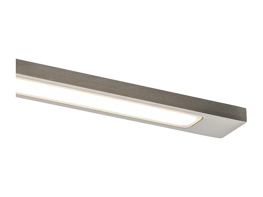 Applique murale en acier 41,5 cm avec LED IP44 - Jerre