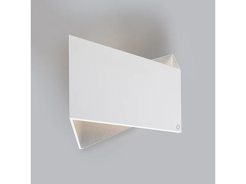 Applique murale design blanche - Fold