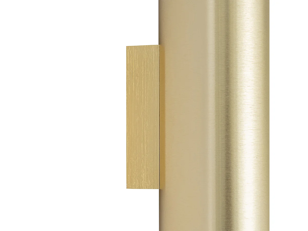 Applique murale design ronde dorée 2 lumières - Sab Honey