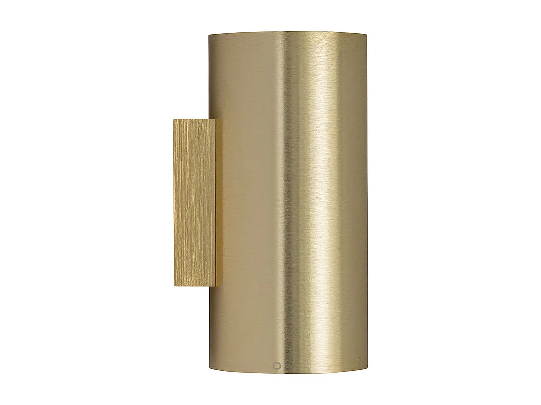 Applique murale design ronde dorée 2 lumières - Sab Honey