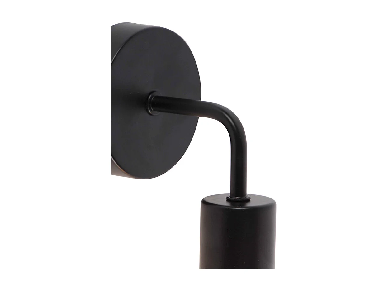 Applique murale moderne noire 15,5 cm - Facile