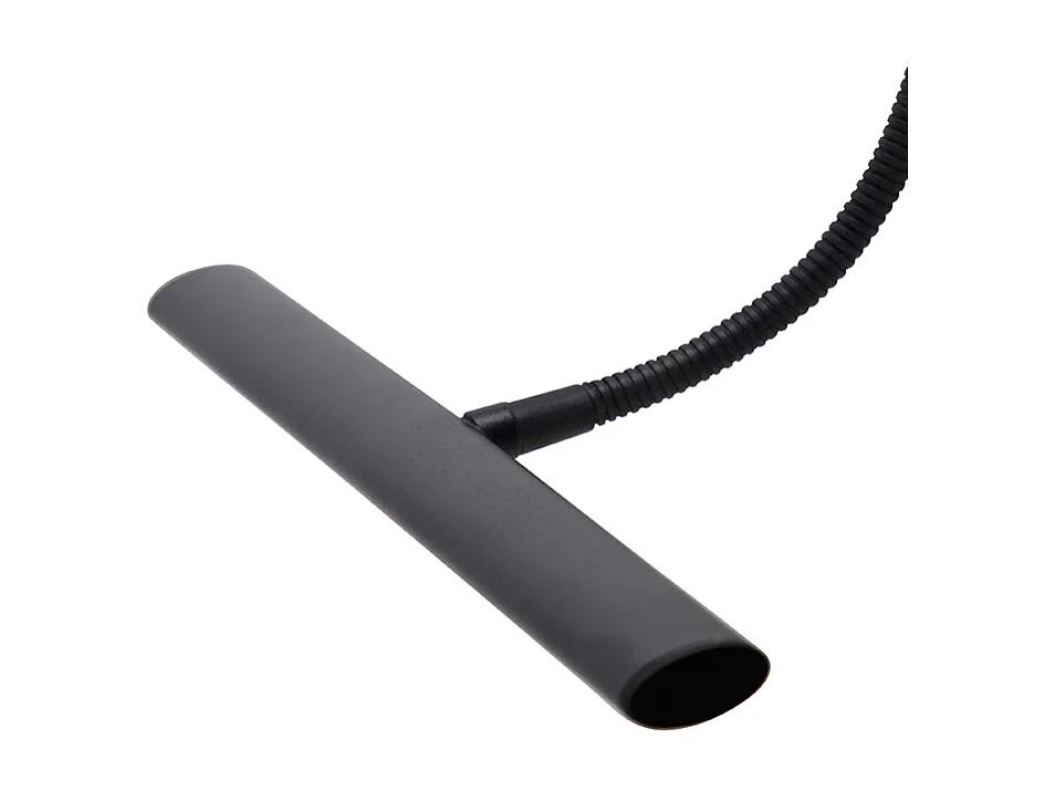 Applique murale design noire 32 cm avec LED et variateur - Tableau