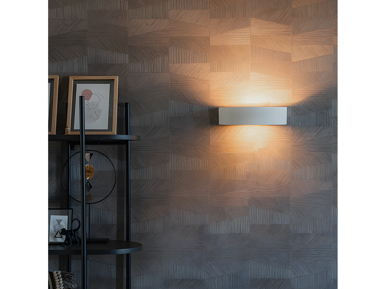 Applique rurale en plâtre - Aurel Novo