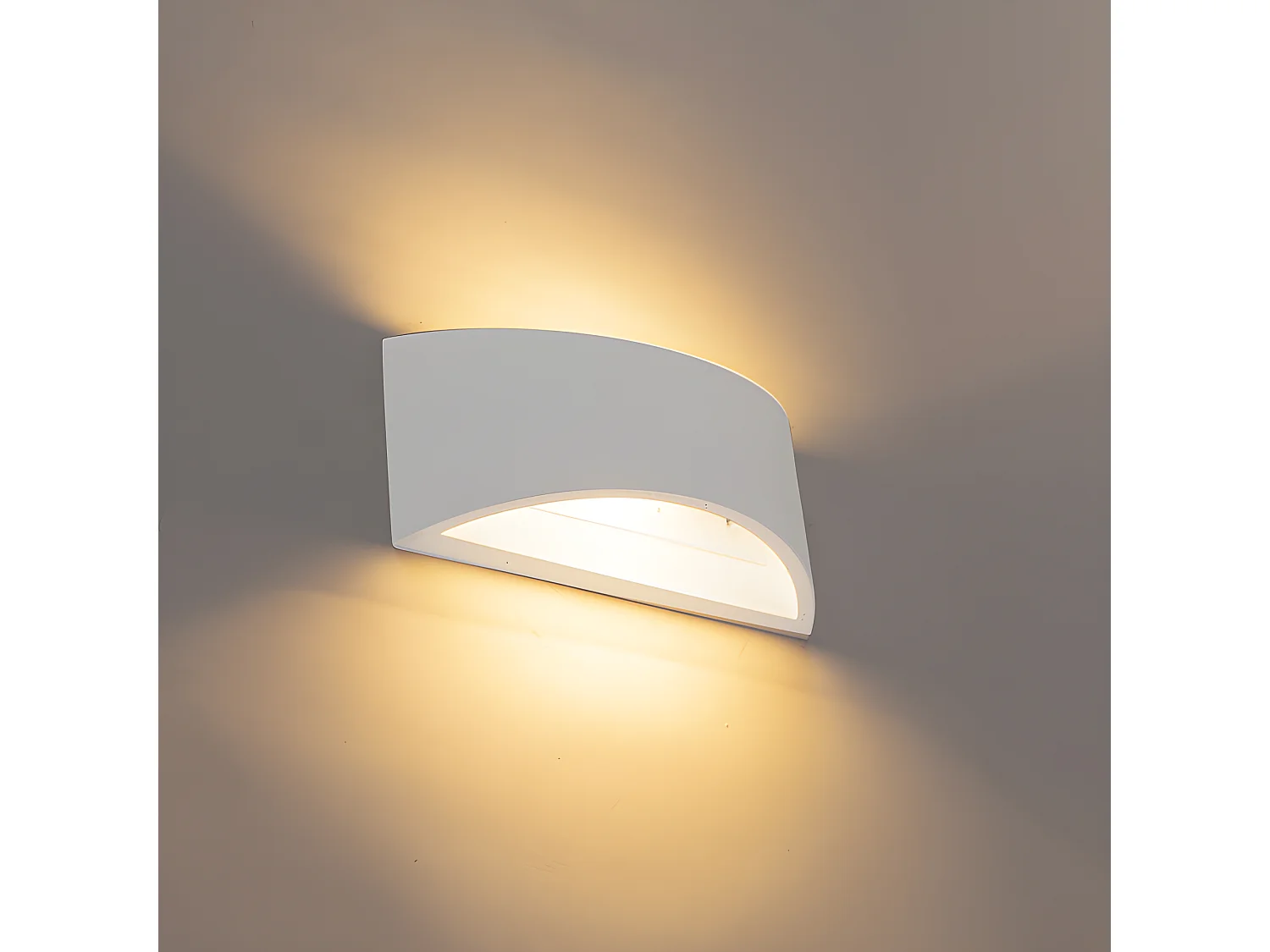 Applique moderne blanc 20 cm - Gypsy Tum