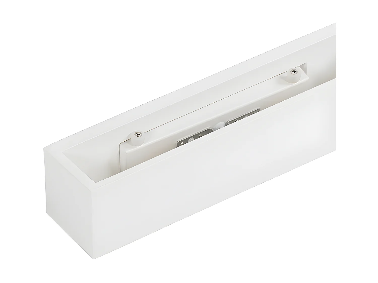 Applique moderne blanche 2 lumières - Tjada Novo