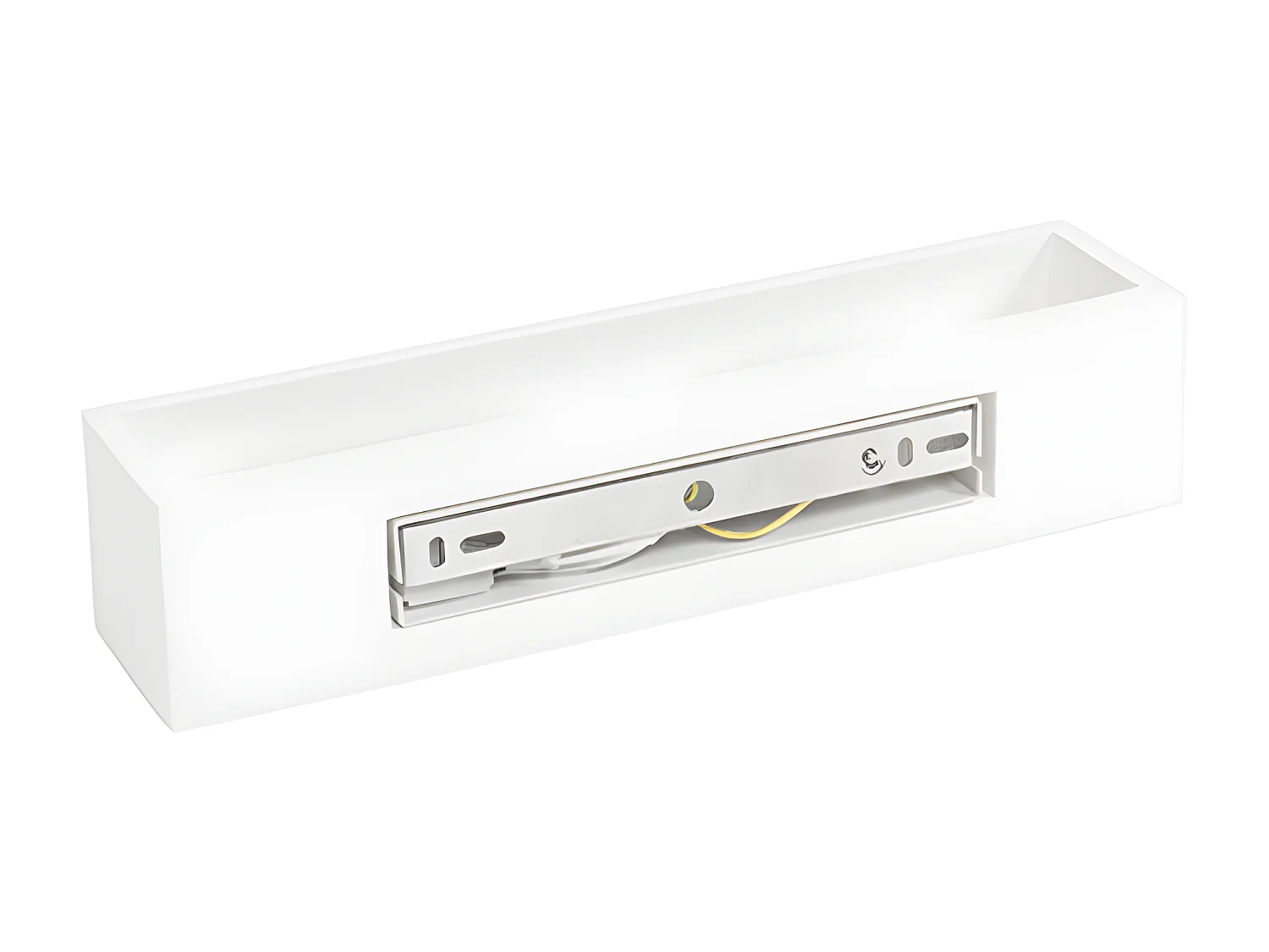 Applique moderne blanche 2 lumières - Tjada Novo