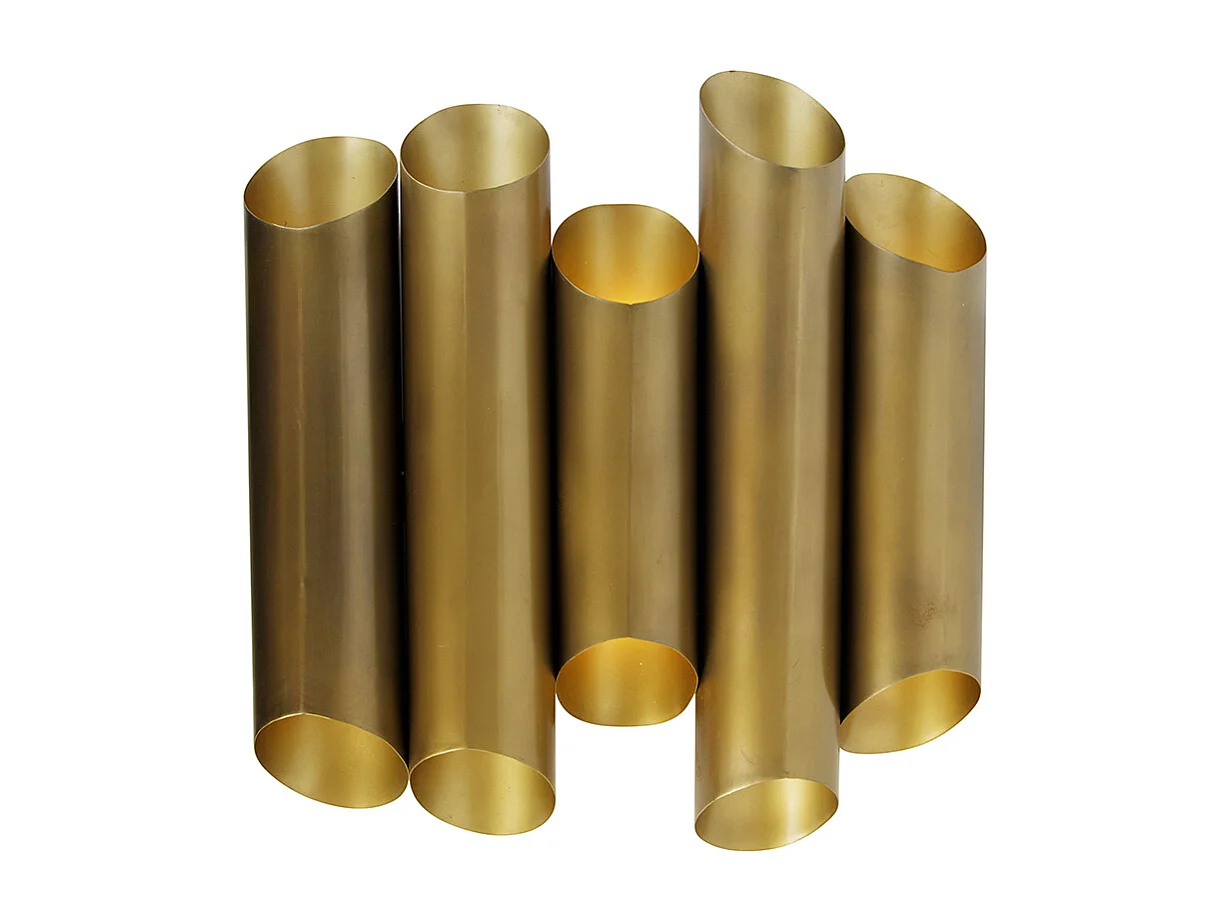 Applique murale industrielle en laiton 10 lumières - Whistle