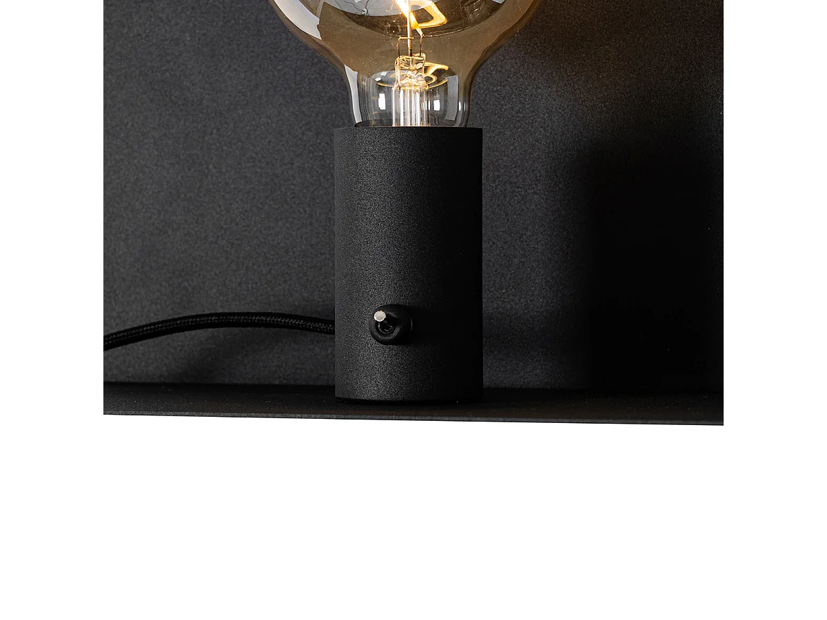 Applique moderne noire réglable magnétiquement - Muro