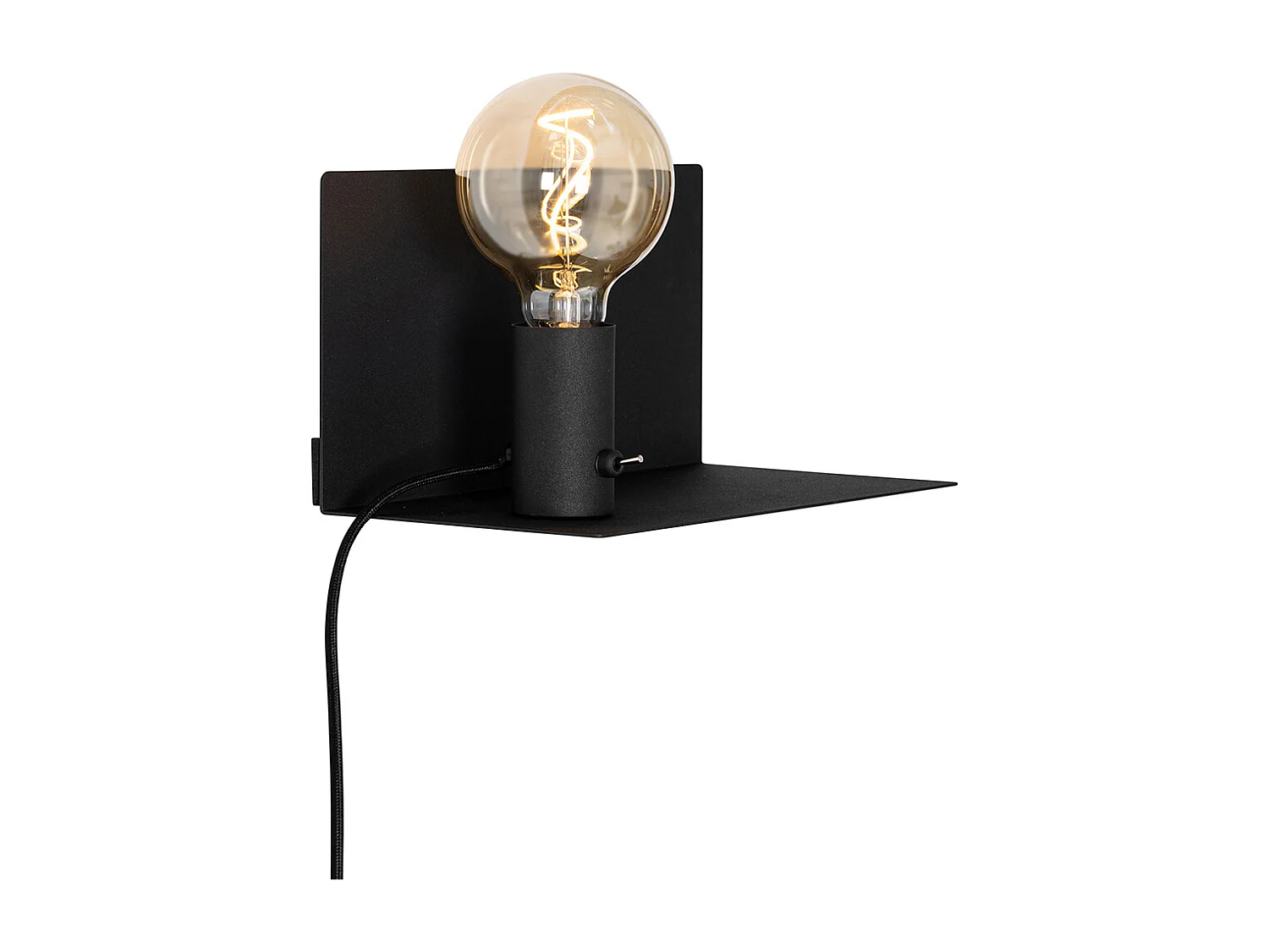 Applique moderne noire réglable magnétiquement - Muro