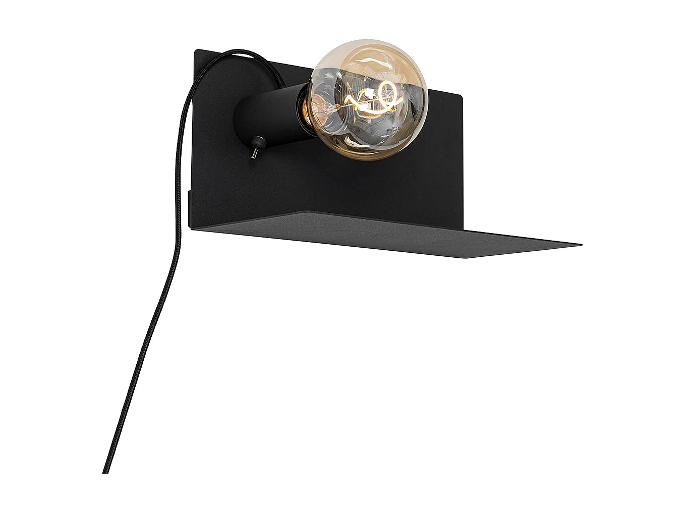 Applique murale moderne noire magnétique réglable - Muro