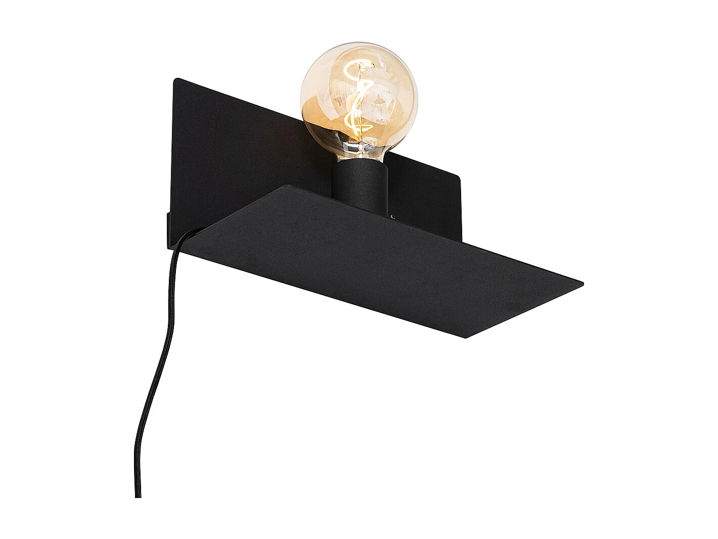 Applique murale moderne noire magnétique réglable - Muro