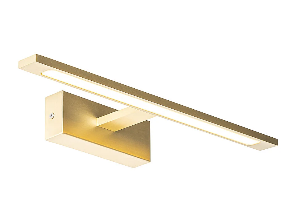Applique murale en laiton 41,5 cm avec LED IP44 - Jerre
