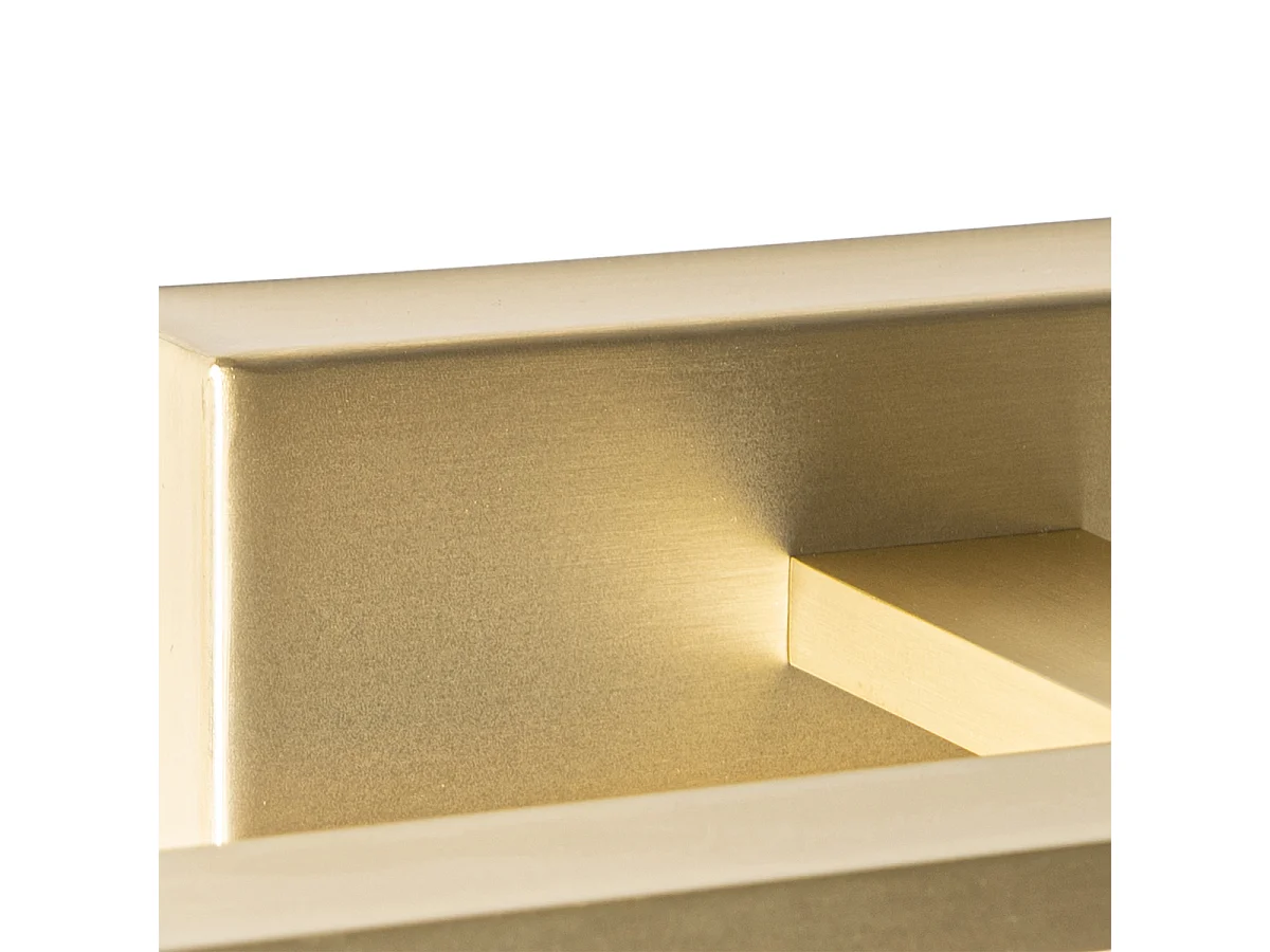 Applique murale en laiton 41,5 cm avec LED IP44 - Jerre