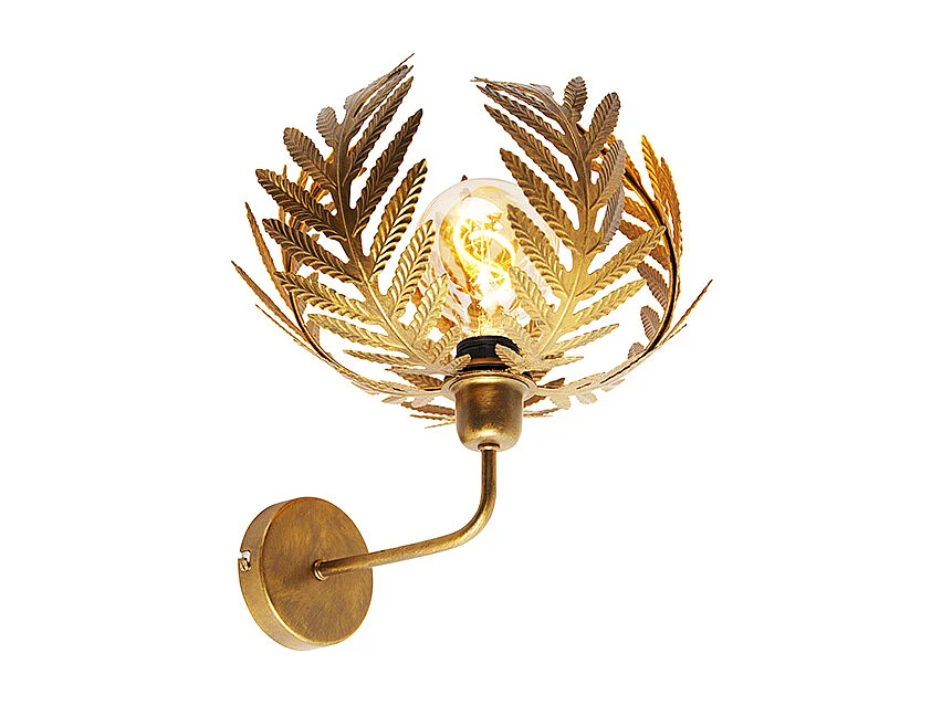 Applique vintage dorée - Botanica