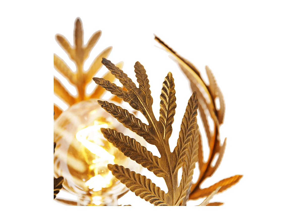 Applique vintage dorée - Botanica