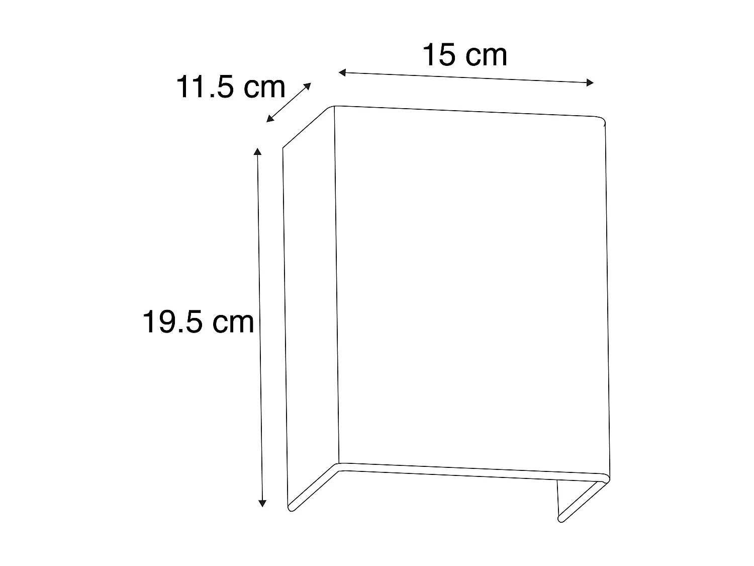 Applique murale rustique beige - Vete