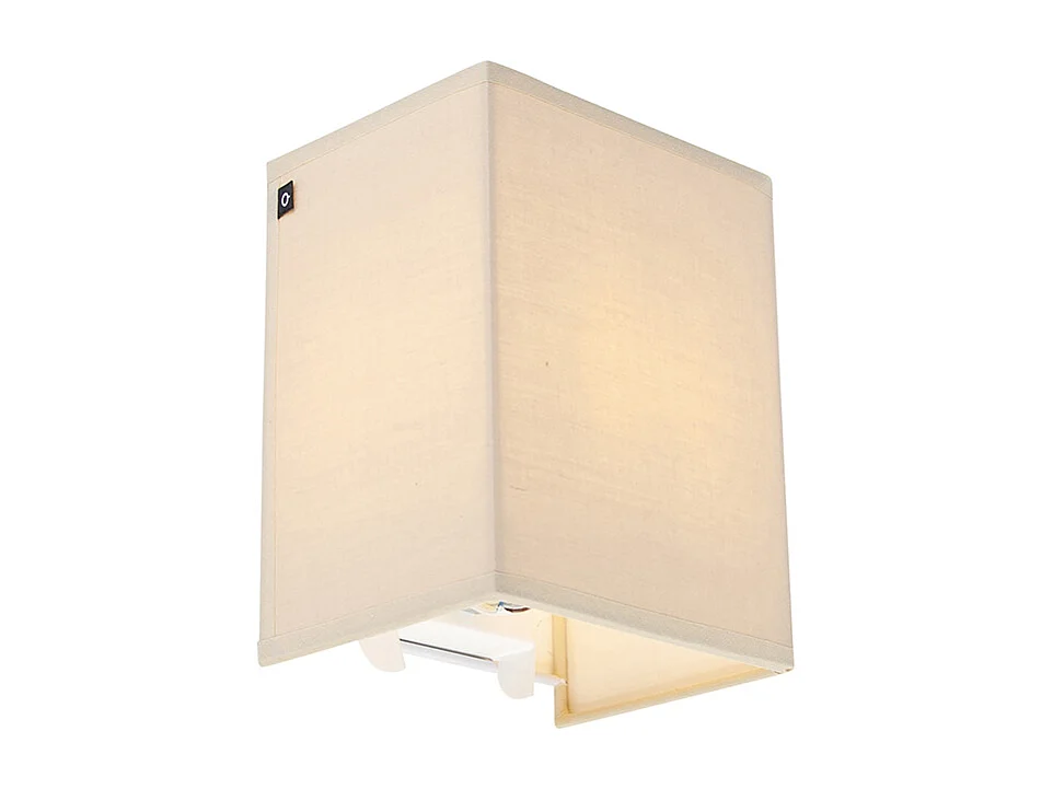 Applique murale rustique beige - Vete