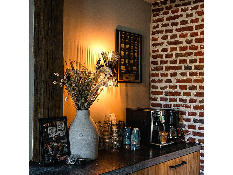 Applique Art Déco noire 2 lumières - Broom