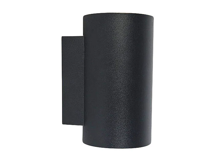 Applique murale design intelligente noire avec WiFi GU10 - Sandy