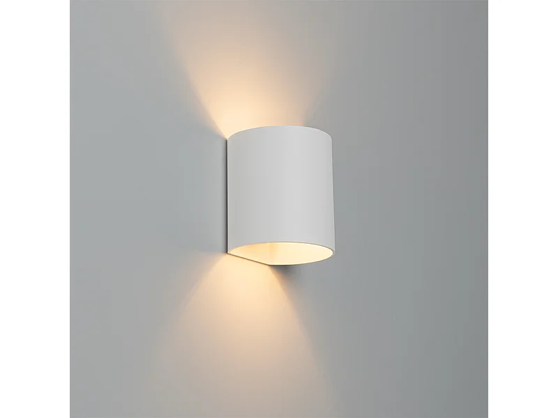 Applique murale moderne blanche - Sabbio