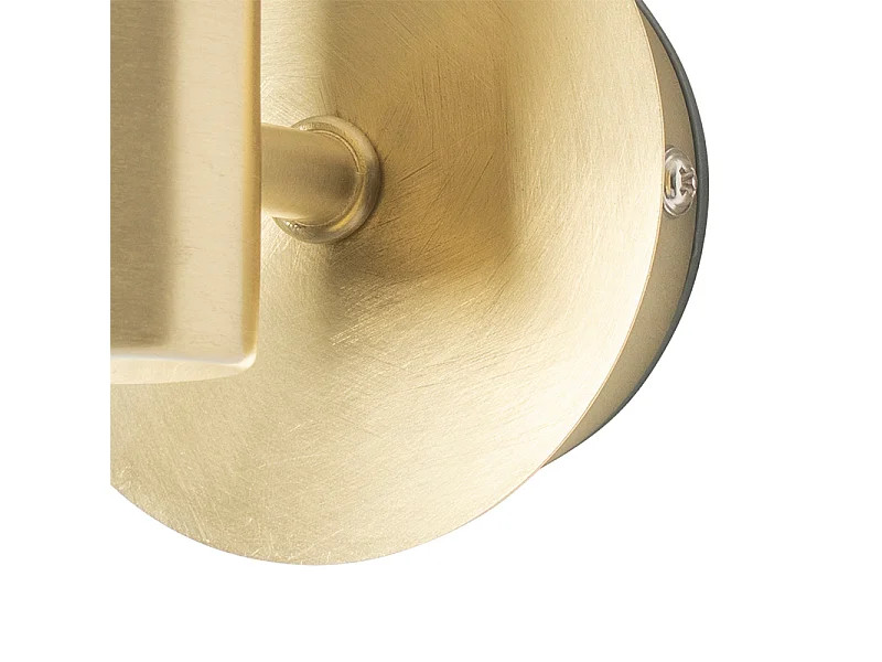 Applique moderne dorée IP44 - Cederic Up