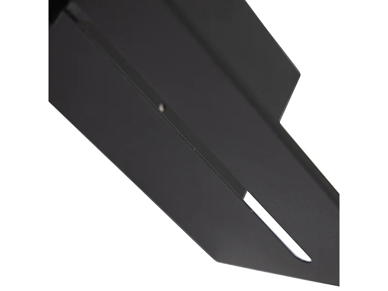 Applique moderne noire réglable - Muro