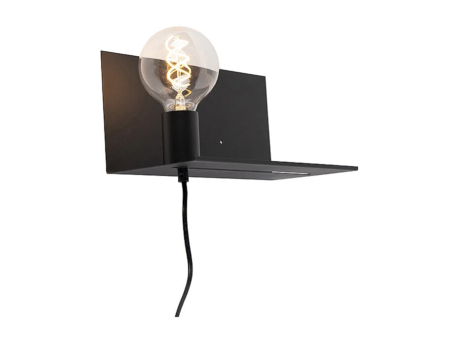 Applique murale moderne noire réglable - Muro