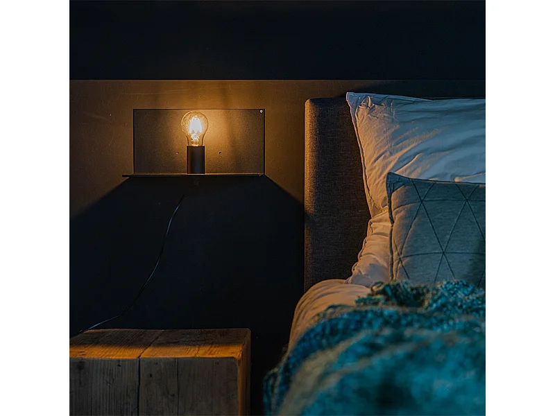 Applique murale moderne noire réglable - Muro