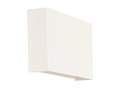 Set de 2 appliques modernes blanches - Otan