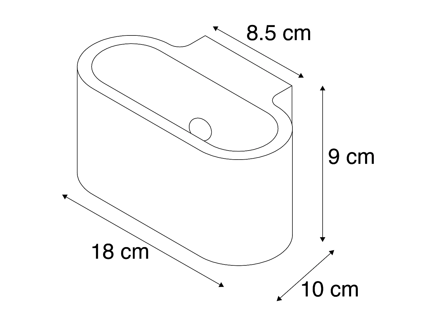 Applique moderne plat blanc - Gipsy Arles