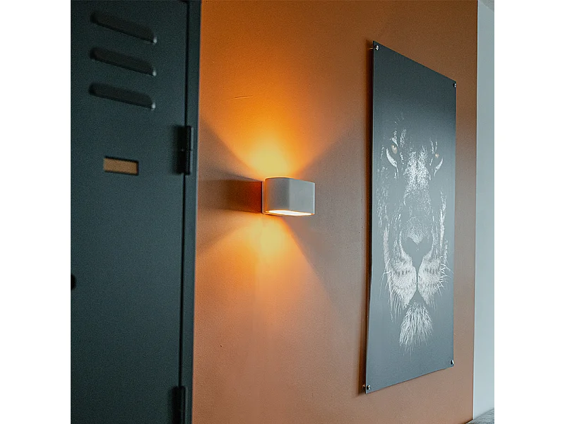 Applique moderne plat blanc - Gipsy Arles