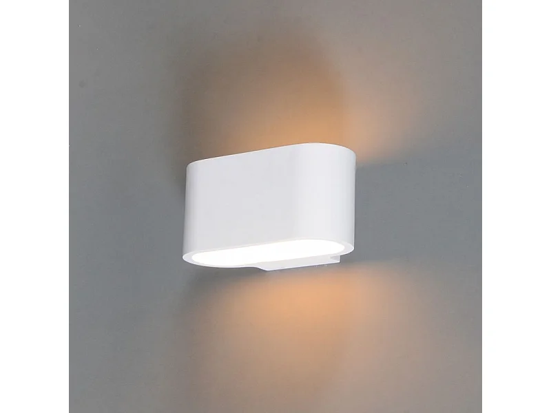 Applique moderne plat blanc - Gipsy Arles