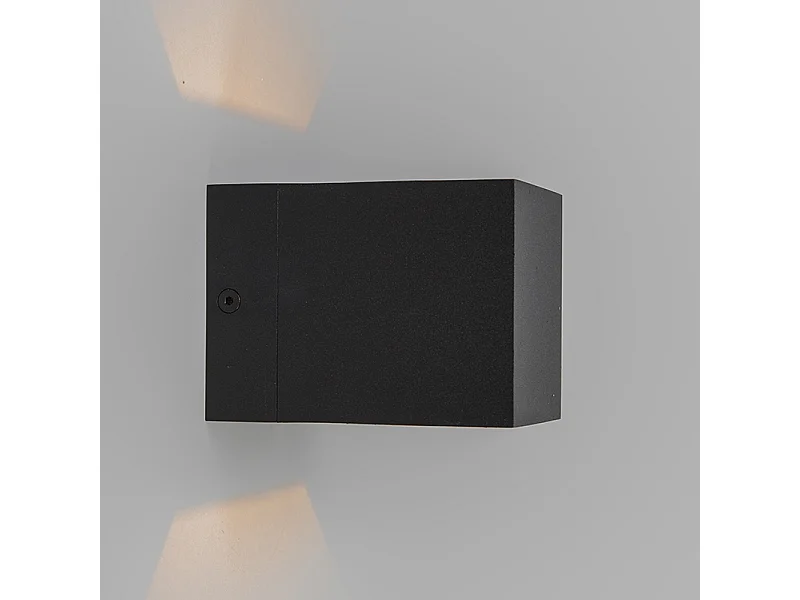 Lot de 3 appliques modernes noir - Transfert