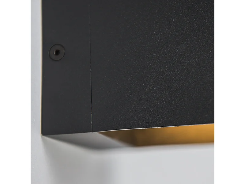 Lot de 3 appliques modernes noir - Transfert