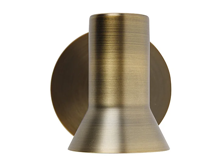 Spot mural orientable et inclinable en bronze avec interrupteur - Karin 1