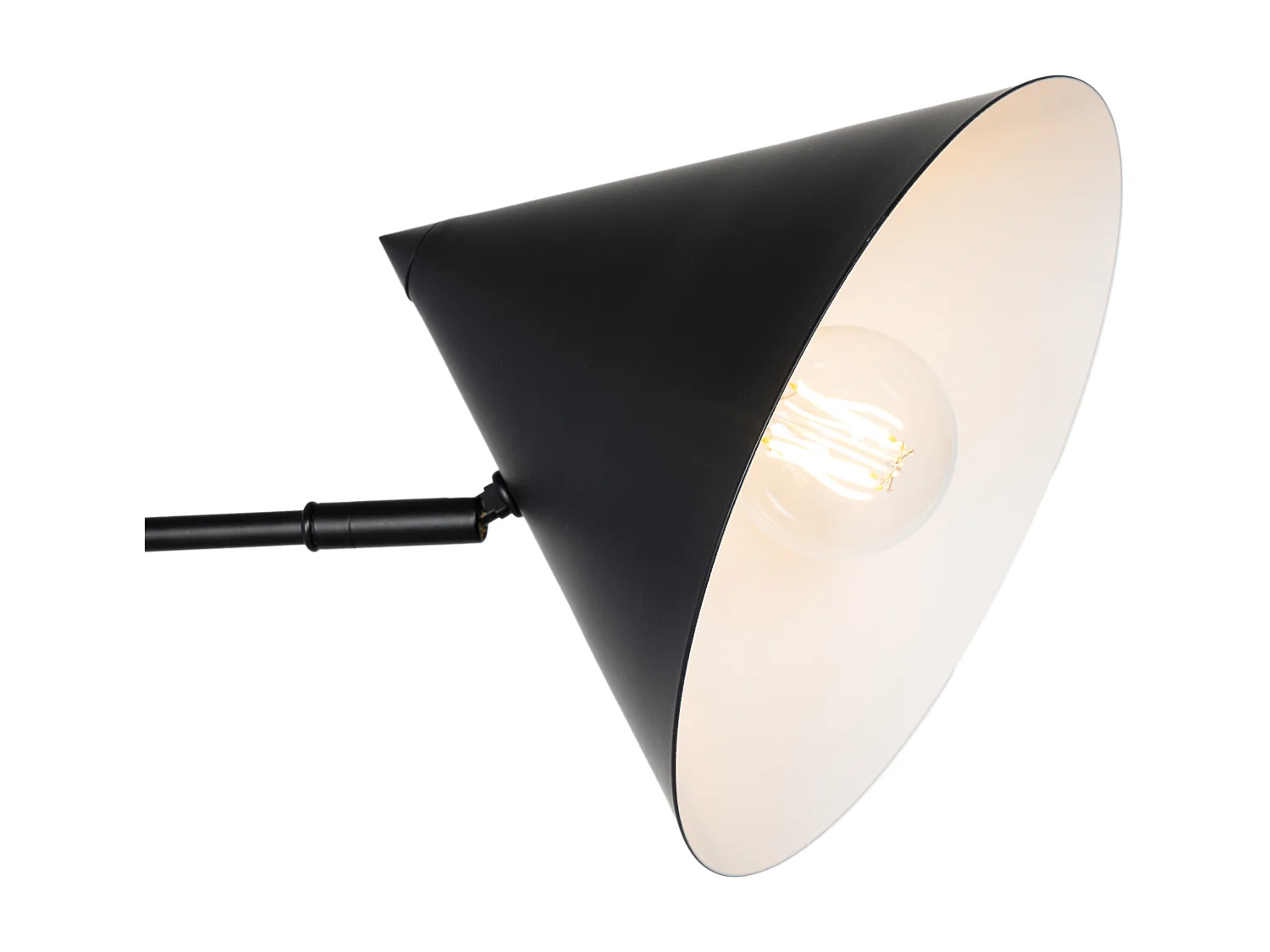 Applique design noire orientable - Triangolo