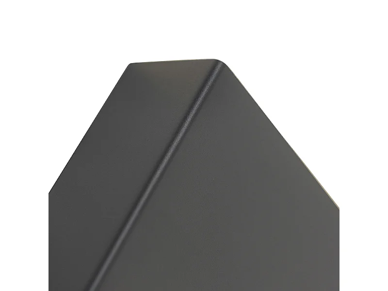 Applique murale moderne noire 2 lumières - Otan