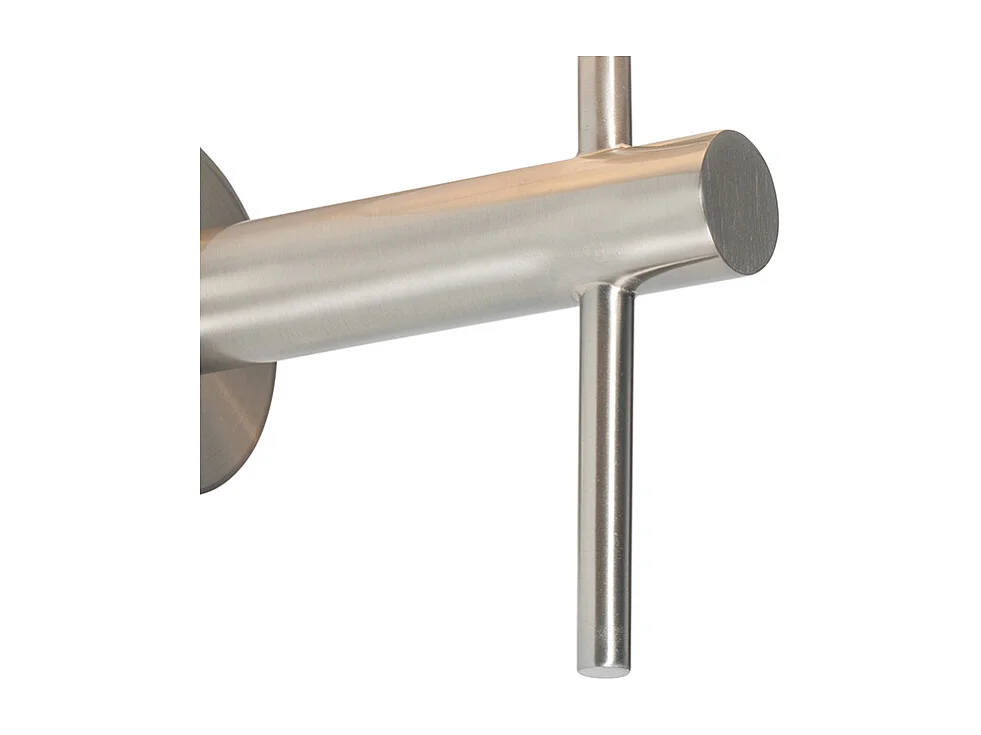 Applique murale moderne blanche avec acier - Pluk