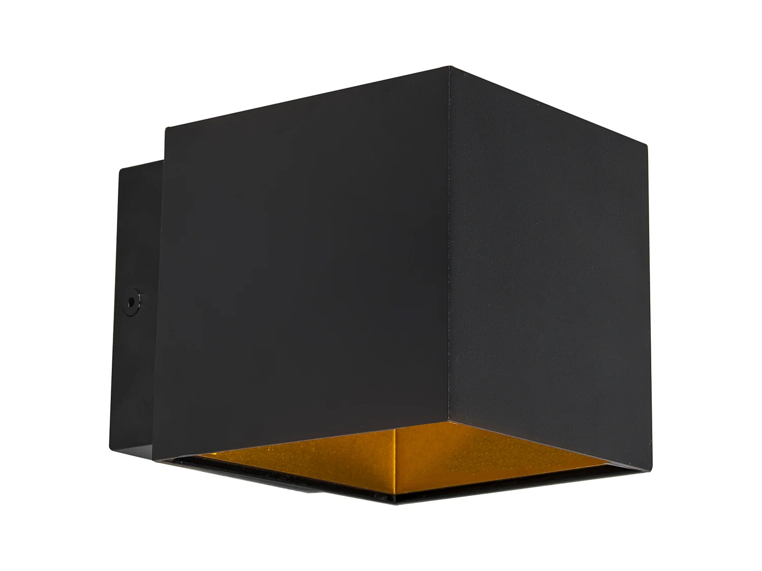 Applique design noir / or avec LED - Caja