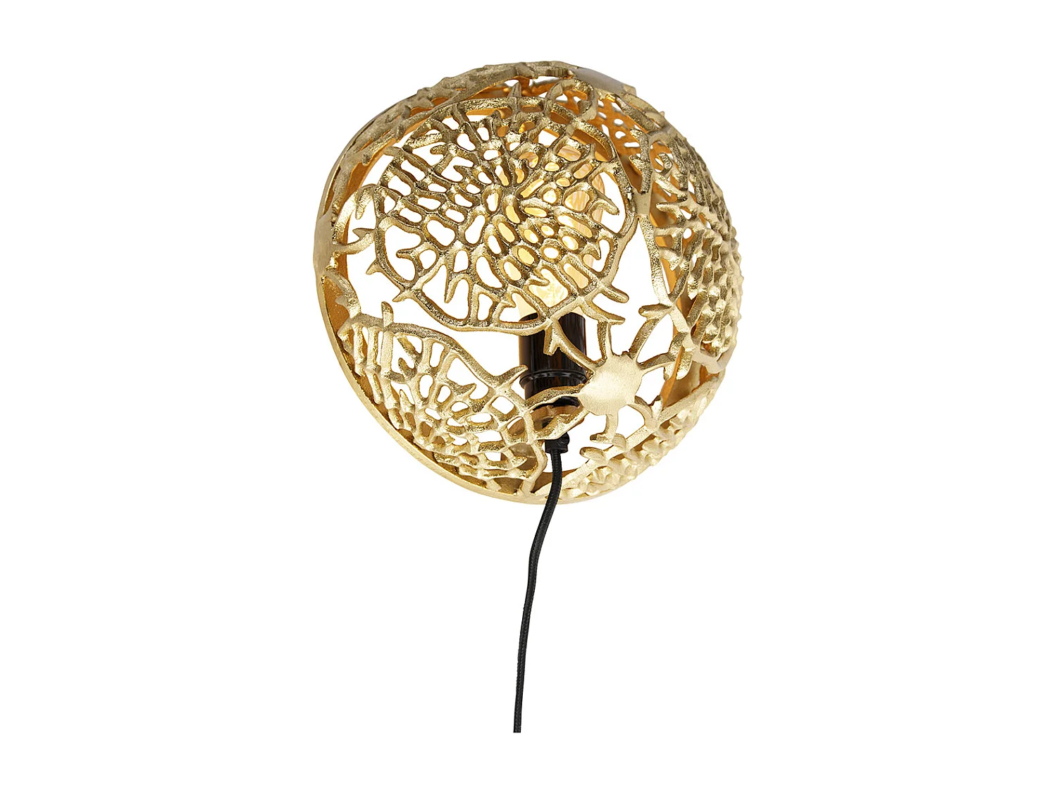 Applique murale Art déco dorée - Maro