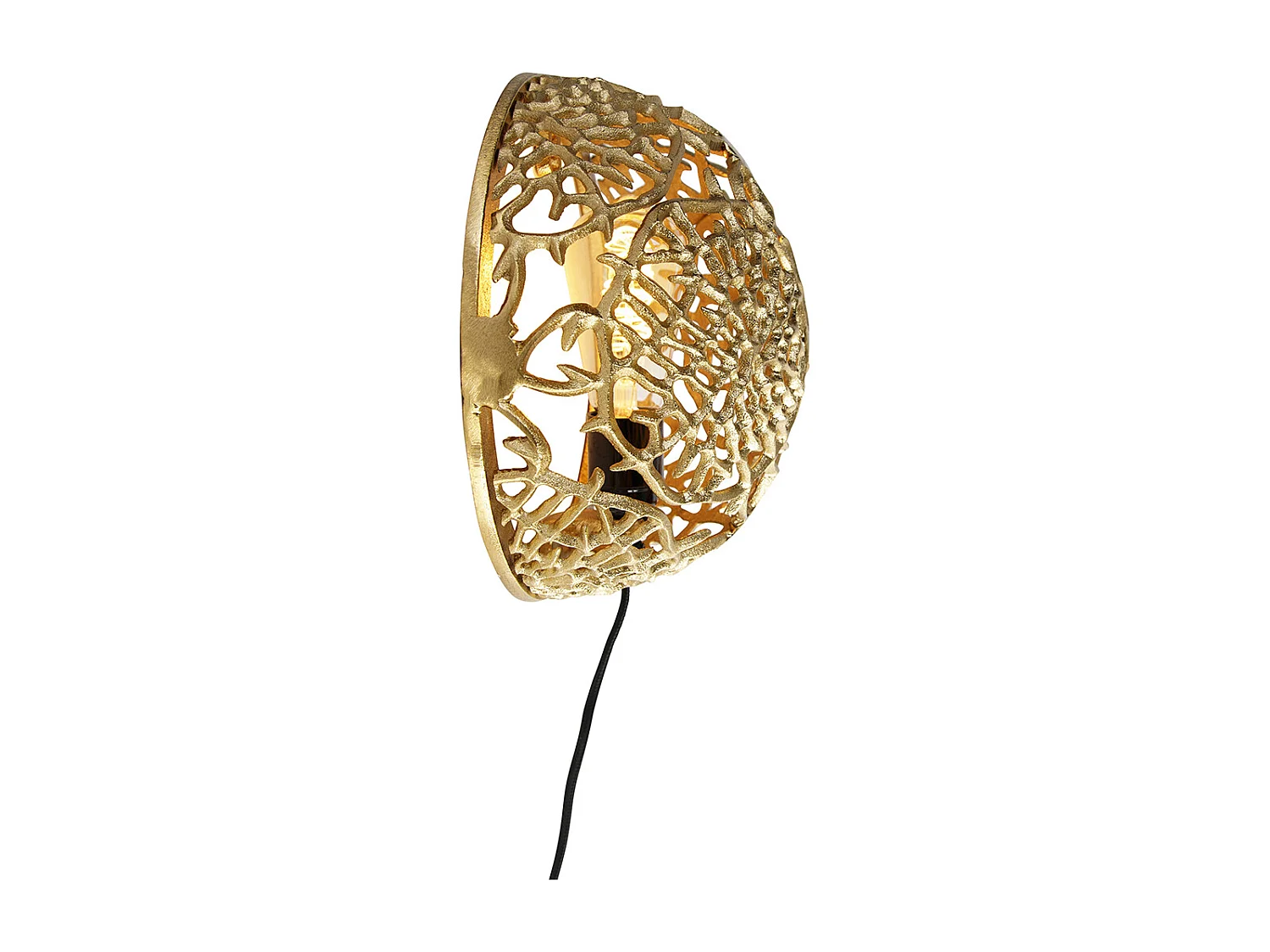 Applique murale Art déco dorée - Maro