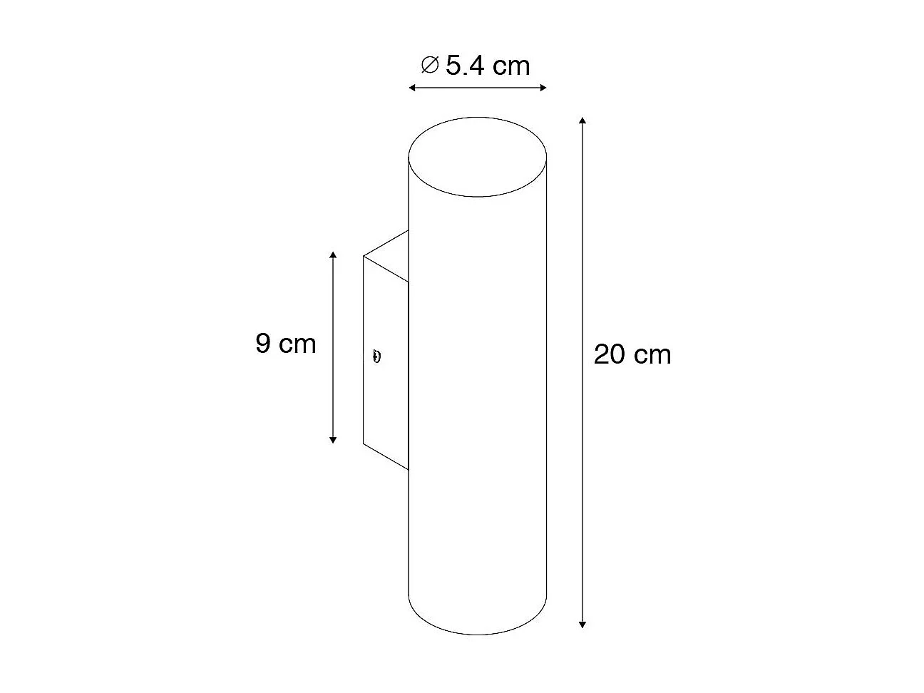 Applique murale moderne bronze 2 lumières - Jeana