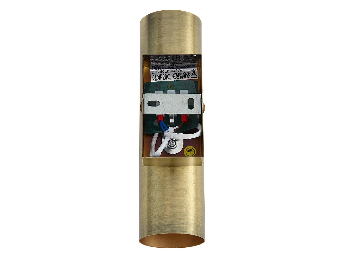 Applique murale moderne bronze 2 lumières - Jeana