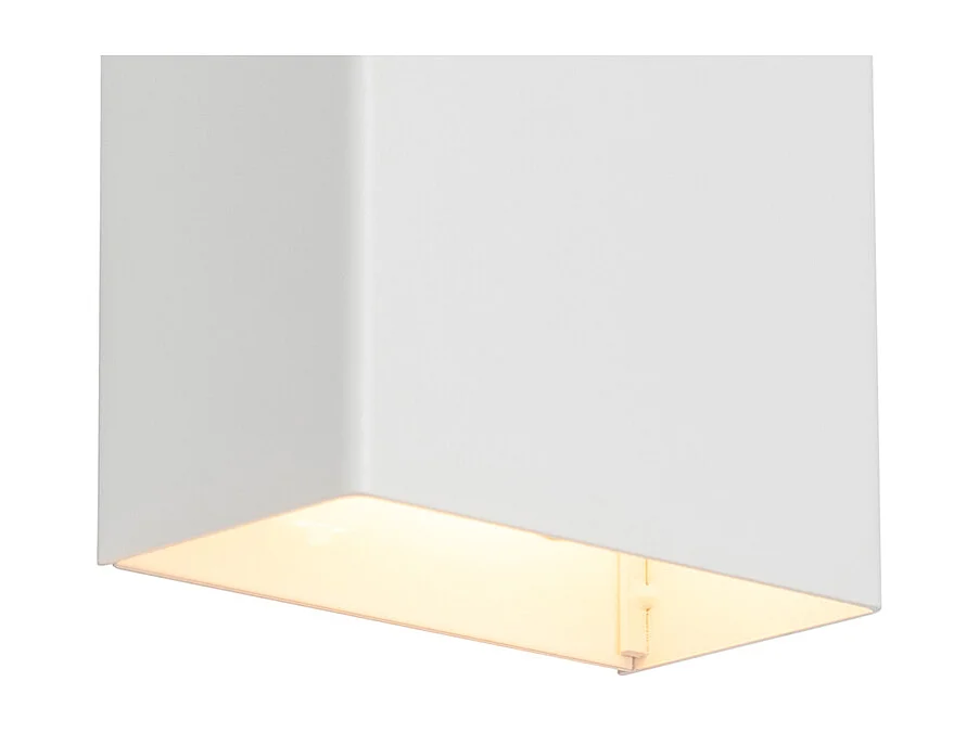 Applique murale moderne blanche 2 lumières - Otan S