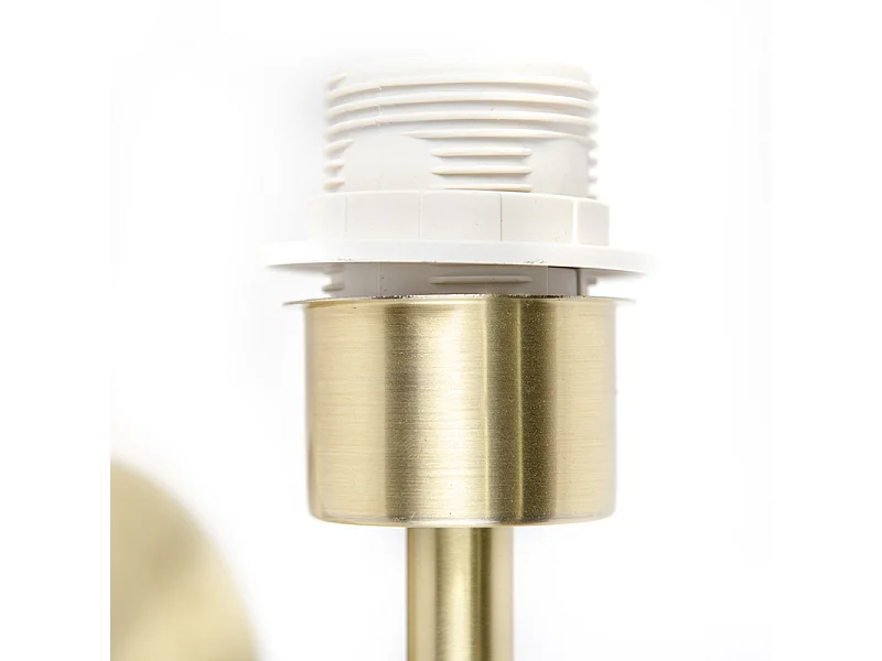 Applique moderne 1 doré avec interrupteur - Combi